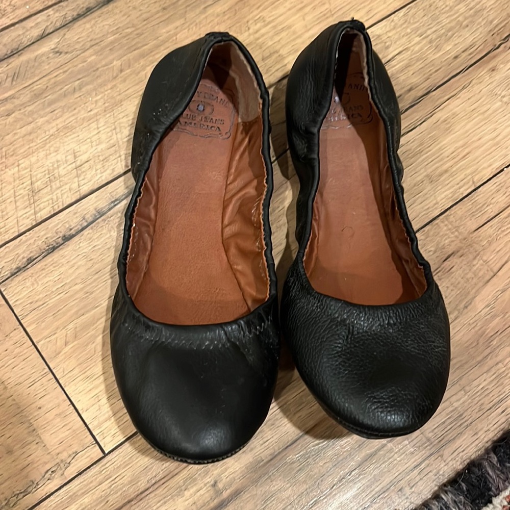 Lucky brand. Size 9 black flats